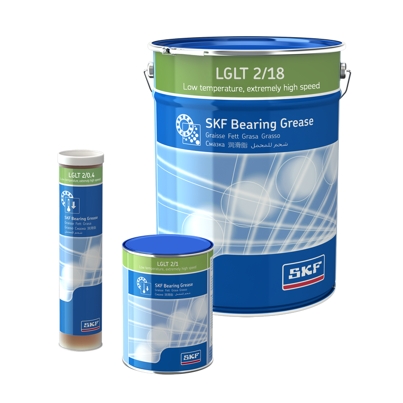 LGLT 2 Low temperature, extremely high speed bearing grease | SKF