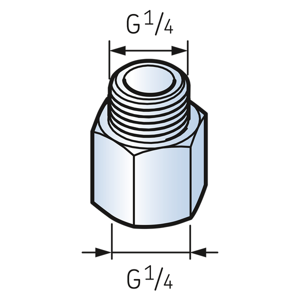 转接头 G1/4 – G1/4