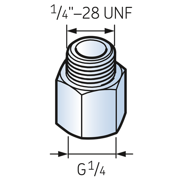 转接头 G1/4 - 1/4 UNF