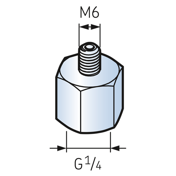 SKF LAPF F1/4 Tube Connection Female G1/4