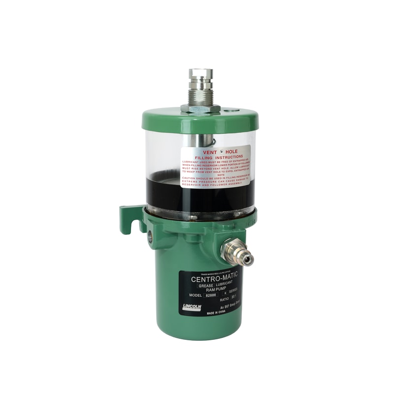 Single-line air-operated (single stroke) grease pump model 82886