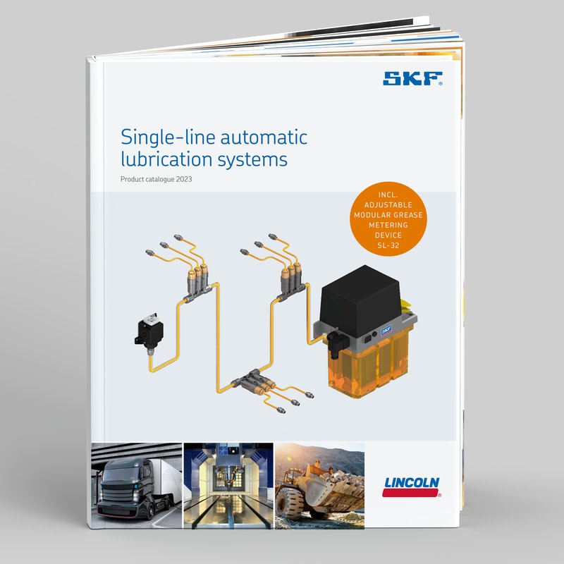 Single-line lubrication systems, SKF Lincoln