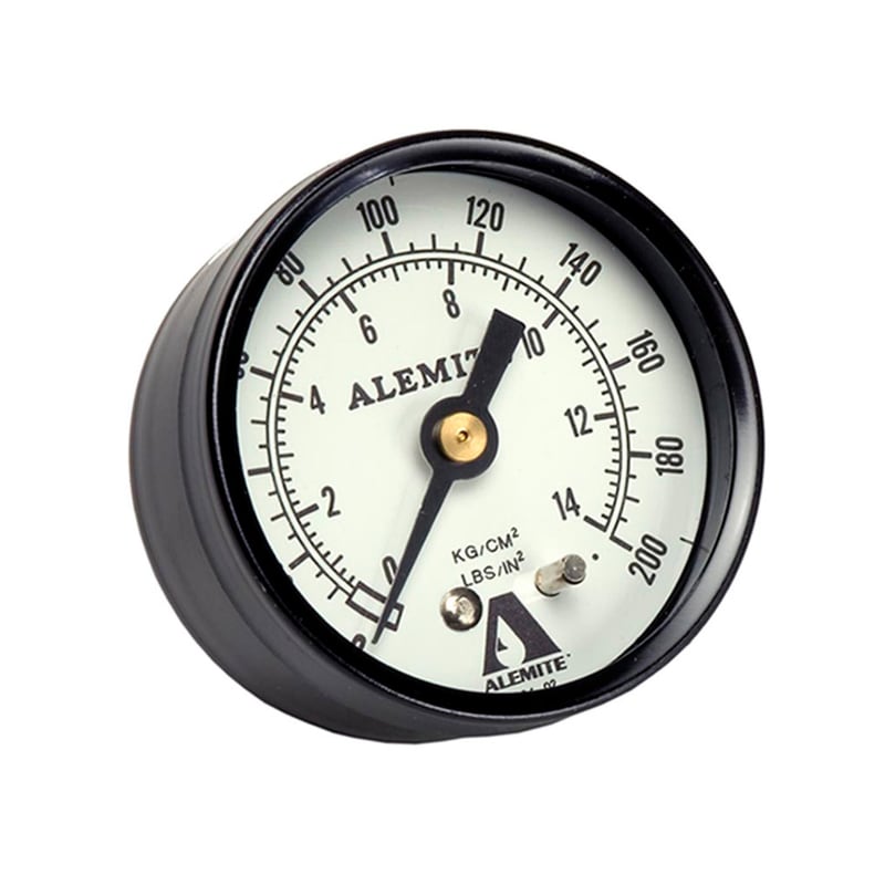 Air Pressure Gauge Model 3234494 Alemite SKF