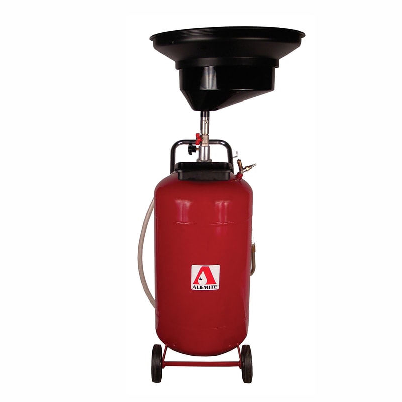 Oil Safe Mobile Suction Hose Drain Cart - The Lubrication Store