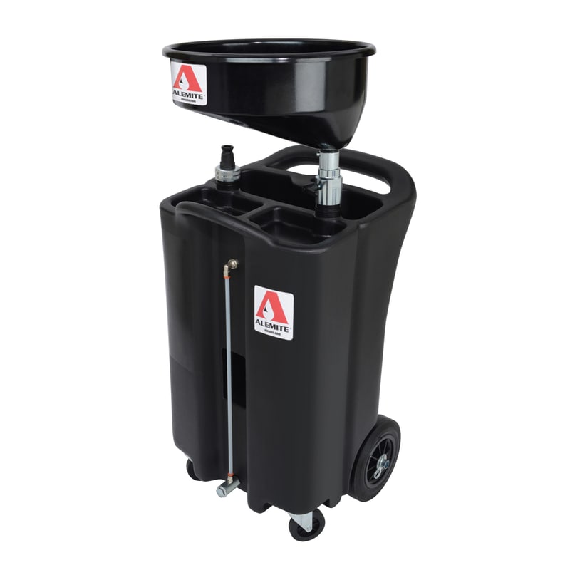 Oil Safe Mobile Suction Hose Drain Cart - The Lubrication Store