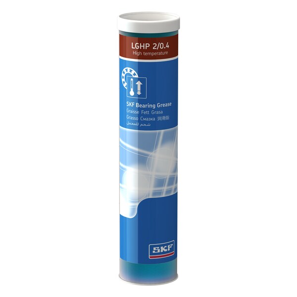 thumbnail image 2 of SKF LGHP2 High Performance Bearing Grease – 400ml Cartridge, High Temp 2 of 4