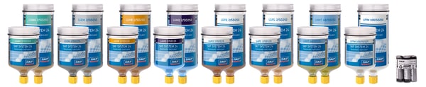 Automatische Einpunkt-Schmierstoffgeber TLSD, 125- und 250-ml-Kartuschen