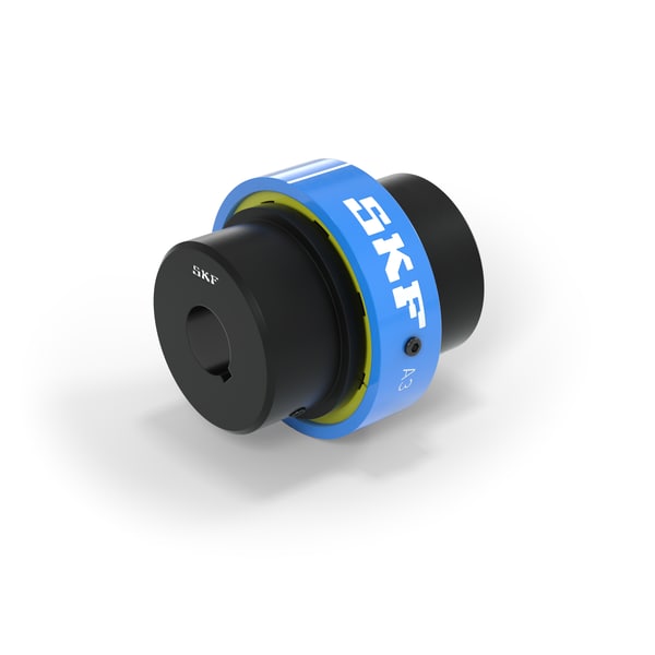 PHE WA1A95-SET - SKF PHE WA1A95-SET Wrap Type Coupling Set With Pilot Bore Hubs And Yellow Element With 95a Shore Hardness