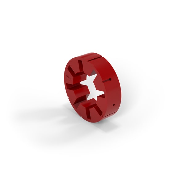 PHE WELA6A97 - SKF PHE WELA6A97 Wrap Type Coupling Red Element With 97a Shore Hardness