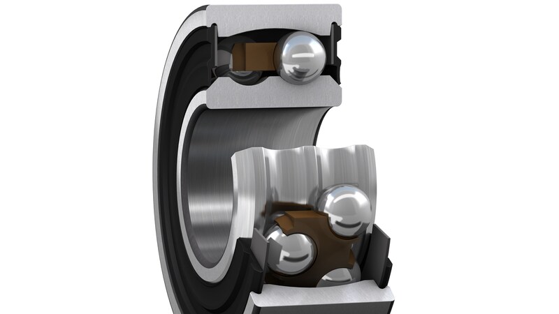 Roulements à Rotule Filetés Droite SI3T/K à SI30T/K - 1 Pièce (ex: SI6T/K M6x1.0), En Acier SUJ2 Et Alliage Zinc, Pour Charges Axiales